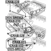 FEBEST Lenker, Radaufhängung 2025grchl Hinterachse unten für Chrysler ALFAROME/Fiat/LANCI
