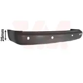 VAN WEZEL Heckstoßstange Stoßfänger Hinten für VW Caddy III Kombi (2KB, 2KJ, 2CB, 2CJ) Caddy III Kastenwagen (2KA, 2KH, 2CA, 2CH)