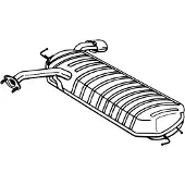 Bosal Endschalldämpfer 165-069