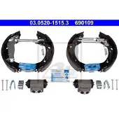 Ate Bremsbackensatz Original TopKit 03.0520-1515.3