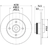 Hella Bremsscheibe PRO 8DD 355 123-431