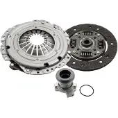 Blue Print Kupplungssatz Kupplung für OPEL Meriva A (X03) ADBP300015