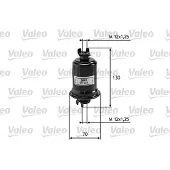 Valeo Kraftstofffilter Anschraubfilter Ø 70 mm für u.a. SUZUKI VITARA