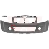 VAN WEZEL Stoßstange Stoßfänger für SUZUKI Grand Vitara II SUV (JT, TE, TD) Dunkelgrau 5250575