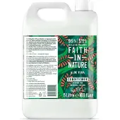 Faith In Nature Natürlicher Conditioner - Vegan & tierversuchsfrei, ohne SLS oder Parabene - 169 fl oz Nachfüllpack, Aloe Vera