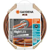 Gardena Comfort HighFLEX Schlauch 13 mm (1/2) 20 m, 20 m, Über Boden, Grau, Orange, Nur der Schlauch, 30 bar, 1,3 cm