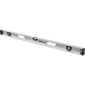 Stanley I-Profil Wasserwaage FatMax magnetisch, Wasserwaage, 1,2 m, Aluminium, Schwarz, 0,5 mm/m, Aluminium