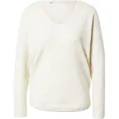 ONLY V-Ausschnitt-Pullover "ONLRICA LIFE L/S V-NECK PULLO KNT NOOS" Materialmix, regular fit