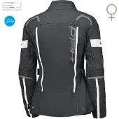 Held 4-Touring II 62121 Damen Textiljacke schwarz, L