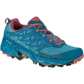 La Sportiva Akyra Woman, Mountain Running Footwear, 37.5, Ink/Rouge (Blue) -