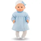 Corolle Bébé Calin Marguerite Winter Sparkle, Babypuppe, Weiblich, 1,5 Jahr(e), Junge/Mädchen, 300 mm, 380 g