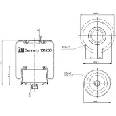 Febi Federbalg, Luftfederung FEBI 101266