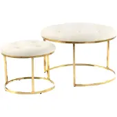 Underbar Hocker Becky 525 2er-Set