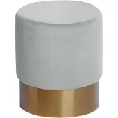 Underbar Hocker Nano 110 Weiß / Mintgrün