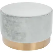Underbar Hocker Nano 510 Weiß / Mintgrün