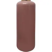 Decorationable | Bodenvase Jesaja rosa Eisen 30x30x81 cm | NADUVI