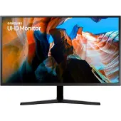 Samsung U32J590UQR, 80 cm (31.5"), 3840 x 2160 Pixel, 4K Ultra HD, LCD, 4 ms, Schwarz