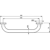 Ideal standard Wannengriff IOM 350mm