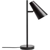 Woud Cono Tischleuchte Black - , Schwarz, für Wohnzimmer, Metall