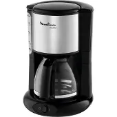 Moulinex SUBITO FG360, Filterkaffeemaschine, Schwarz, Edelstahl