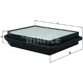 MAHLE ORIGINAL Luftfilter LX 849