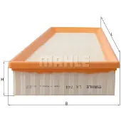 MAHLE ORIGINAL Luftfilter LX 744