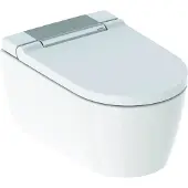 Geberit AquaClean Sela, Wand-WC glanzchrom, Komplettanlage, 1 Stk.