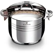 BLAUMANN Topf mit Deckel Edelstahl 15,5 l Gourmet Line BL-1013