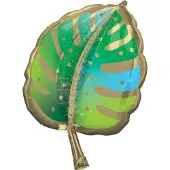 Amscan Ballon en forme de feuille tropicale