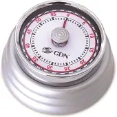 Cdn Küchenuhr Retro Silber