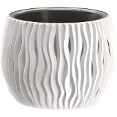 Prosperplast Sandy Decoration Bowl 16.1x23.8x23.8 Cm Weiß