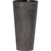 Prosperplast Tubus Slim Effect Flowerpot 28.6x15x15 Cm Grau