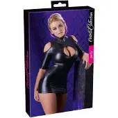 Cottelli collection - Schulterfreies Partykleid (Schwarz) - L