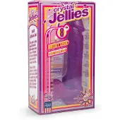 Crystal Jellies Ballsy Cocks Dildo 20 cm mit Saugnapf - Lila