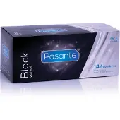 Pasante - Latex-Kondom - Schwarz (144 Stk.)