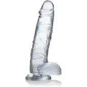 Jock C-Thru Transparenter Dildo - 23 cm