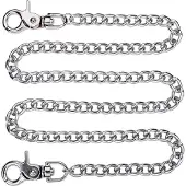 Herbertz Jumbo-Kette, verchromt, 90 cm