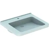 Geberit Waschtisch Renova Comfort 65x55cm, BF, m Hahnl., o. ÜL, we.
