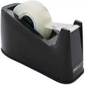 Rapesco Klebebandabroller 300, 0774, blau, Tischabroller für Klebeband 25mm x 33m