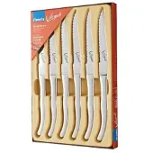 Amefa Steakmesser Virgule silber x 6