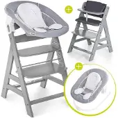 Hauck Alpha Plus Grey Newborn Set - 4-tlg.