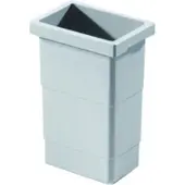 Hailo Inneneimer 1102429 hellgrau 2,5 Liter 155 x 110 x 220 mm