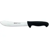 Arcos Serie 2900 - Profi-Fleischermesser gebogen 20 cm Stahl NITRUM. Schwarz