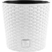 Prosperplast Round Flowerpot 15.3l Rato 30x30x27 Cm Weiß