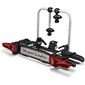 Volkswagen VW Fahrradträger Basic für die Anhängevorrichtung, für 2 Fahrräder, faltbar