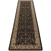Rugsx Teppich, Läufer ROYAL ADR modell 1745 schwarz - Halle, Korridor 60x200 cm