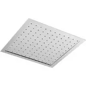 Tres Edelstahl Kopfbrause für Deckenmontage Abmessungen: 332x332 mm , 134714 134714