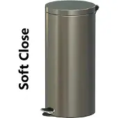 Alda Soft-Close Freedom Fresh Treteimer 30 L, Edelstahl matt