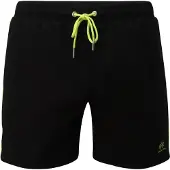 Alpha industries Shorts "Printed Stripe Swim Short", Herren, Gr. M, Normalgrößen, schwarz, Obermaterial: 100% Polyester, Futter: 100% Polyester, Hosen Shorts