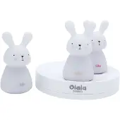 Olala 3er-Set LED-Nachtlichter – Lichterkette – Häschen
